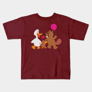 Platypus Family Kids T-Shirt